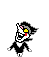 A small pixel gif of Spamton from Deltarune. A small pixel gif of Spamton from Deltarune.